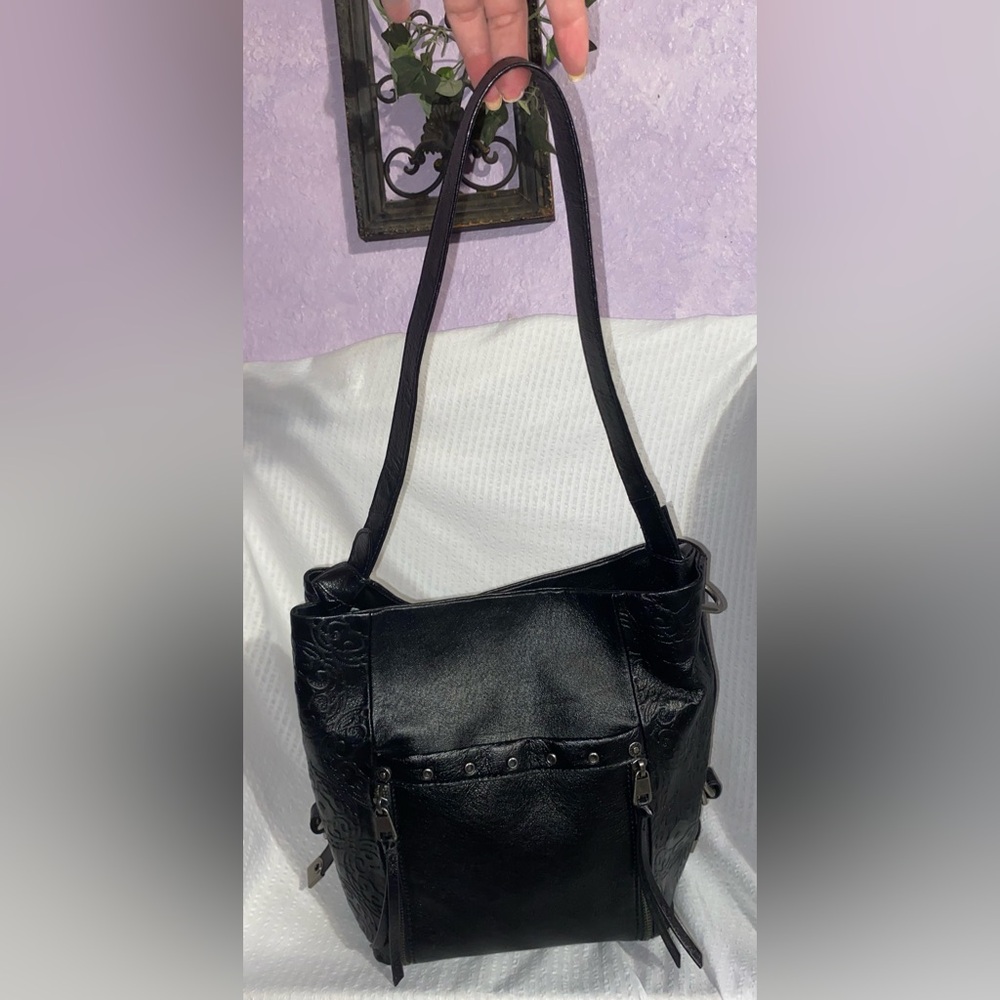 The Sak Black Runyon shoulder bag